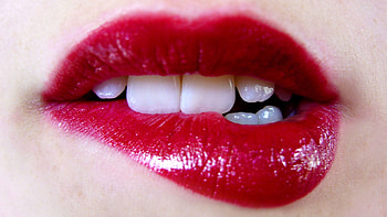 Lipstick, Aesthetic lips HD wallpaper