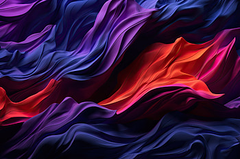 Abstract Pattern, glow, particle, neon, lines, rainbow, Abstract, pattern HD wallpaper