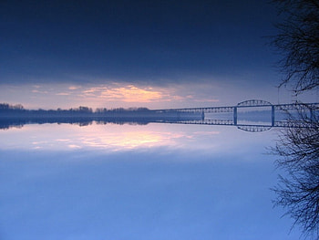 misty river morning , river, morning, misty HD wallpaper
