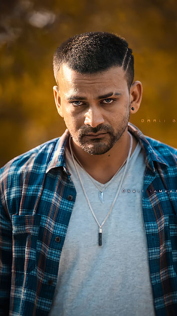 Dhananjay, kannada actor HD phone wallpaper