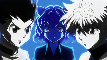 Hunter x Hunter : Gon, Killua, and Neferpitou Unleashed, Anime, Hunter x Hunter, Gon css, Killua Zoldyck, Neferpitou (Hunter × Hunter) HD wallpaper