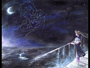 Usagi's Love, anime, sailor moon, usagi, usagi tsukino, manga HD wallpaper