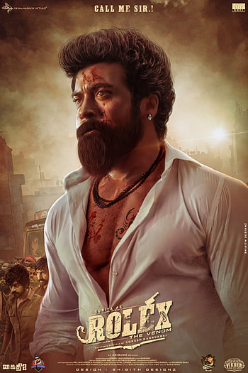 Suriya Sivakumar, beard, rolex, Vikram HD phone wallpaper
