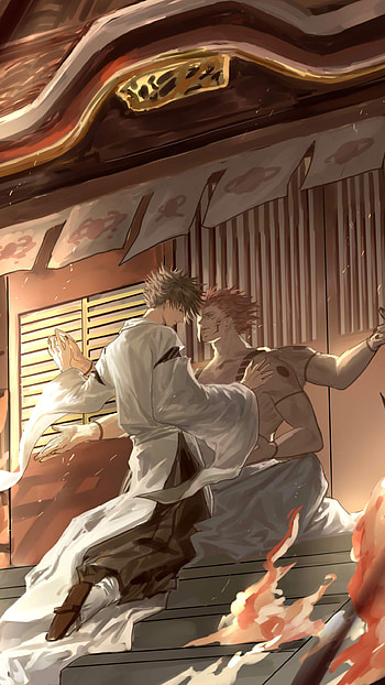 Megumi Fushiguro, Sukuna (Jujutsu Kaisen), Anime, Jujutsu Kaisen HD phone wallpaper