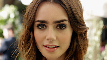 Lily Collins Cute, lily-collins, girls, celebrities, model HD wallpaper