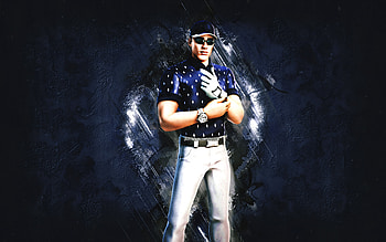 Fortnite Putt Pursuer Skin, Fortnite, main characters, blue stone background, Putt Pursuer, Fortnite skins, Putt Pursuer Skin, Putt Pursuer Fortnite, Fortnite characters HD wallpaper
