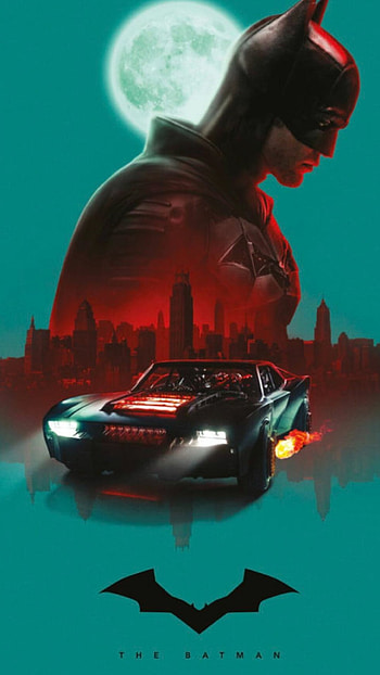 Batmobile, The Batman HD phone wallpaper