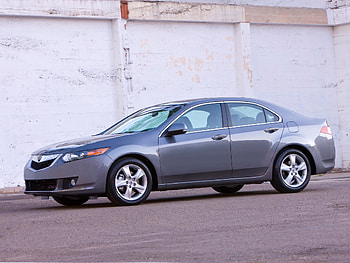 Auto, Acura, Cars, Asphalt, Wall, Side View, Style, Akura, 2008, Metallic Gray, Grey Metallic, Tsx HD wallpaper