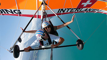 Hang Gliding Interlaken, Hang Gliding HD wallpaper
