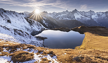 Tarn Lake Mountains, tarn, lake, mountains, nature HD wallpaper