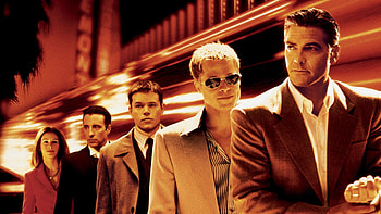 Ocean's Eleven, Heist film, Thrilling adventure, Intriguing plot HD wallpaper