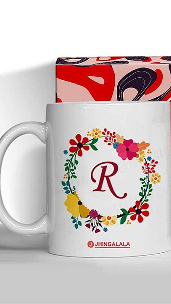 R Name Ka, Beautiful, Mug HD phone wallpaper