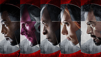 Captain America Civil War Marvel, marvel, movies, captain-america-civil-war, vision, scarlet-witch, iron-man HD wallpaper