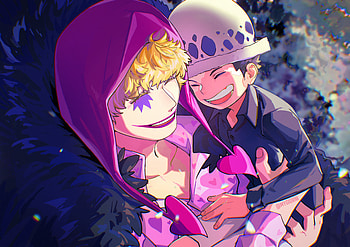 Trafalgar Law & Corazon: One Piece Anime, Trafalgar Law, Donquixote Rosinante (Corazon), Anime, One Piece HD wallpaper
