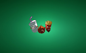 Fast Food Minimalism, food, minimalism, artist HD wallpaper