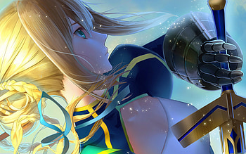 saber_fate_zero_anime_girls_fate_series___ Â· saber-fate- zero-- HD wallpaper