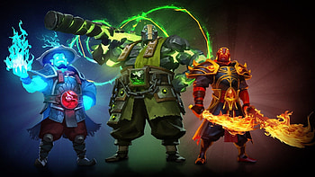 Spirit Trio, Dota 2 HD wallpaper