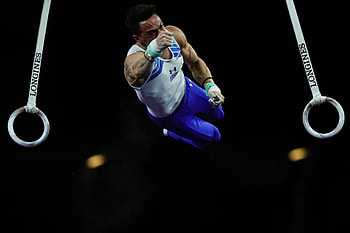 Eleftherios Petrounias, Rings (Gymnastics) HD wallpaper