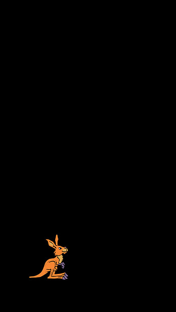 Art, Kangaroo, Vector, Minimalism, Animal HD phone wallpaper