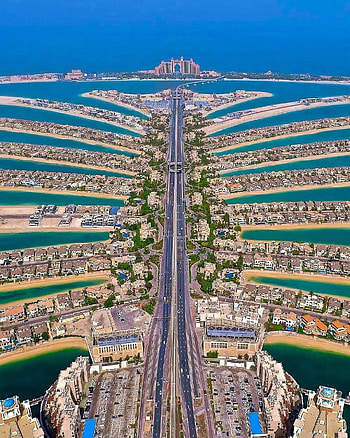Palma Island, Palma emirates, United Arab Emirates, Dubai HD phone wallpaper