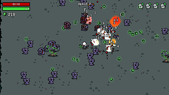 Brotato: Alien Showdown, video game, Brotato HD wallpaper