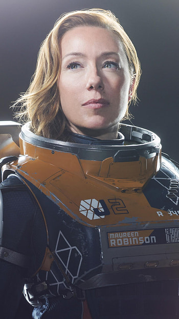 Molly Parker, Maureen Robinson, Lost in Space HD phone wallpaper