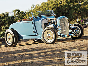 The Contender, ice blue, ford, roadster, 29 HD wallpaper