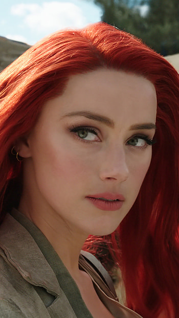 Amber Heard as Mera, Aquaman movie, , Stunning ry HD phone wallpaper