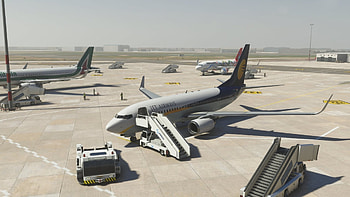 Jet Airways, PMDG 737-700, Jet Airways India, Microsoft Flight Simulator HD wallpaper