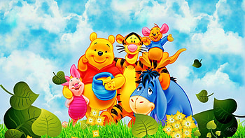 Winnie The Pooh Friends PC HD wallpaper