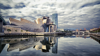 Building, Reflection HD wallpaper