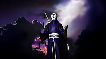 Obito Uchiha The Ninja In The Mask, obito-uchiha, naruto, anime, artwork, artist, digital-art, art, ai HD wallpaper