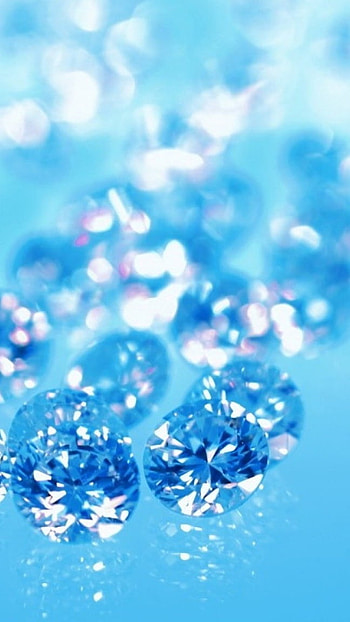 Blue Diamond, Blue, Background HD phone wallpaper