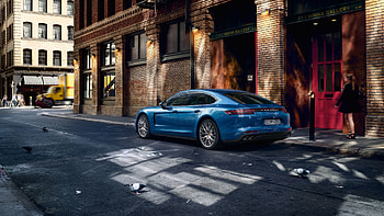 Porsche Panamera Blue, porsche, porsche-panamera, cars, blue HD wallpaper