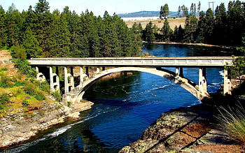 Nature, Rivers, Trees, Forest, Bridge HD wallpaper