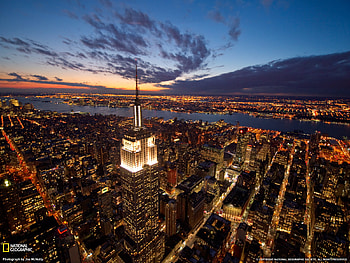 Empire State Building, architecture, state, empire, skyscraper, building, modern HD wallpaper
