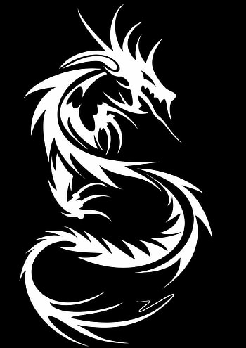 Black dragon, , Mobile , Striking HD phone wallpaper