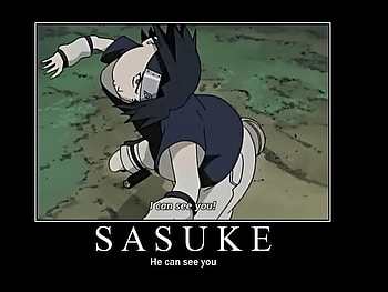 I CAN SEEEEEEE, sasuke, see, forest, retarded HD wallpaper