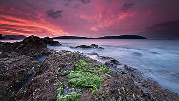 Mediterranean Coast, coast, nature HD wallpaper