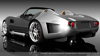Bailey Blade Consept back, consept, bailey, car, blade HD wallpaper
