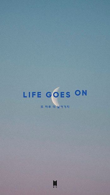Life goes on dark, bts, ot7 HD phone wallpaper