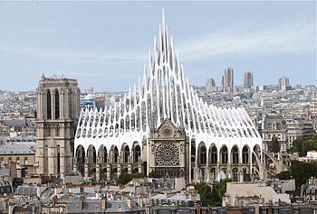 Renewal concept, Notre-Dame Cathedral HD wallpaper