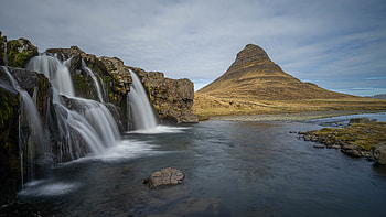Landscape, Nature, Water, Rivers, Rocks, Waterfall HD wallpaper