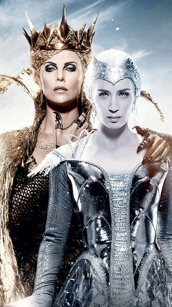 Emily Blunt, Queen Freya, The Huntsman sequel, Costume ideas HD phone wallpaper