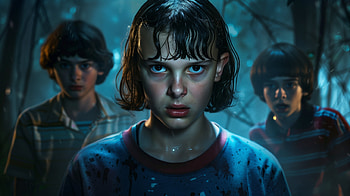 Stranger Things Fan Art - Mystic Forest Encounter, Stranger Things, fan art HD wallpaper