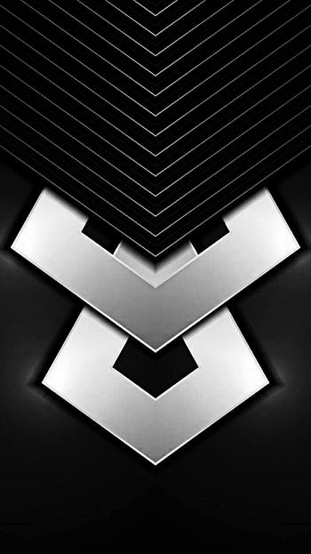 fsdfs, digital, tech, new, symbol, shadow, texture, black, pattern, abstract, monochrome graphy, triangles, material, future, shapes, design, layers, silver, overlayed HD phone wallpaper