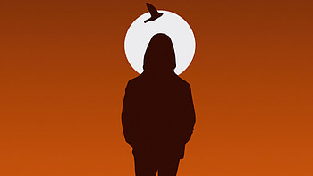 Walking Alone Minimal , alone, minimalism, minimalist, hoodie, artist, artwork, digital-art HD wallpaper