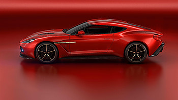Aston Martin Vanquish Zagato Concept, aston-martin, cars, concept-cars, red HD wallpaper