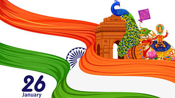 Peacock Kite Kathakali 26th January Indian Republic Day Celebration Flag Creative Republic Day HD wallpaper