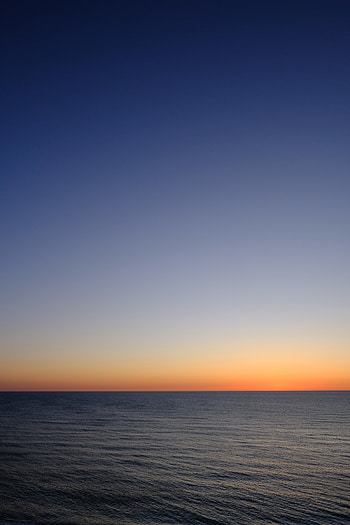 Nature, Sunset, Sea, Horizon, Ripples, Ripple HD phone wallpaper